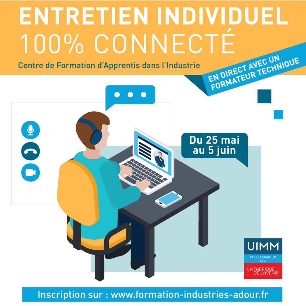 Entretien individuel connecté - Pôle Formation Adour