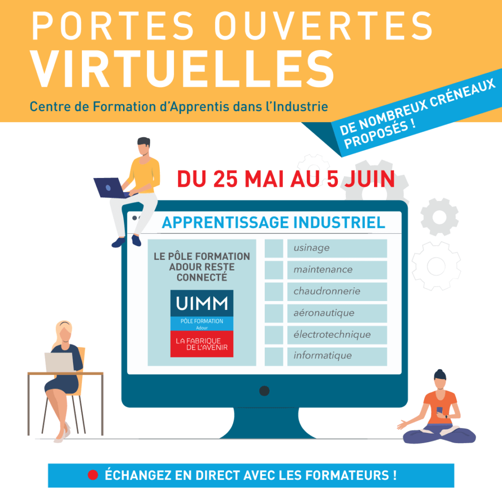 Portes ouvertes virtuelles - Pôle Formation Adour