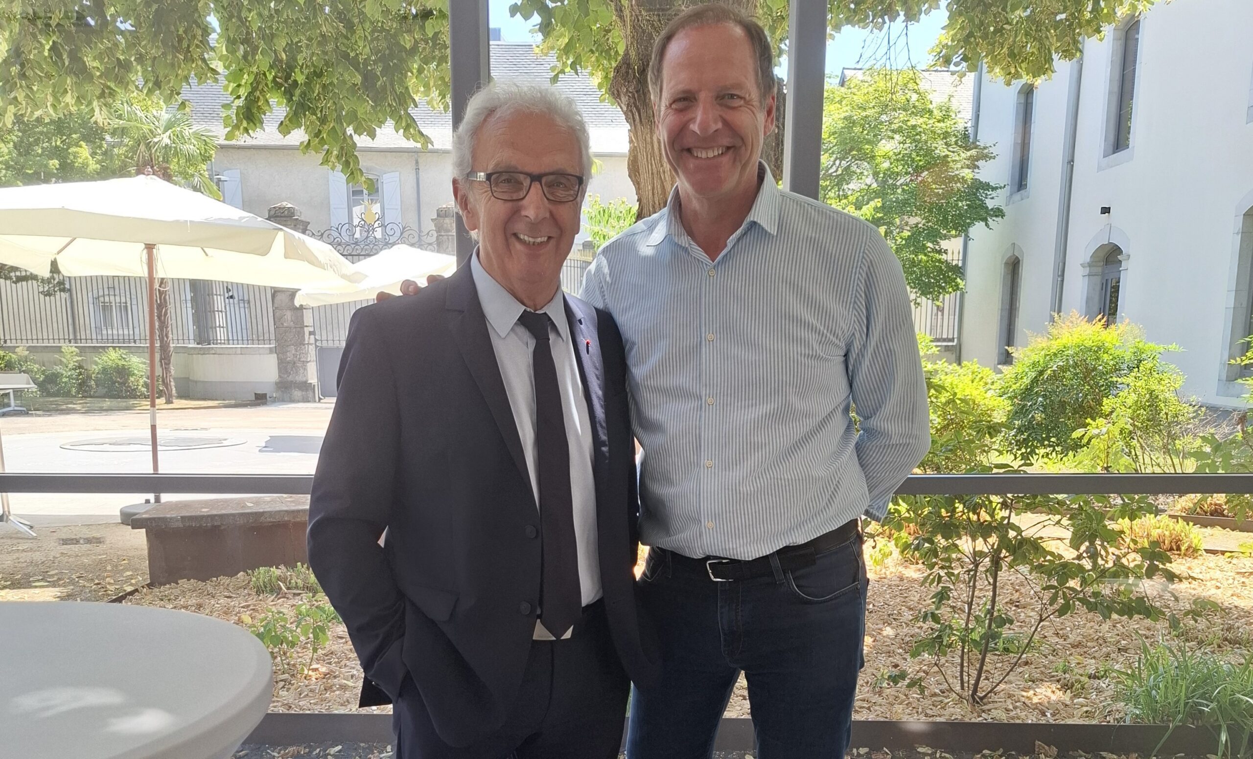 Tarbes : le Directeur du Tour de France Christian Prudhomme a été reçu au Conseil départemental
