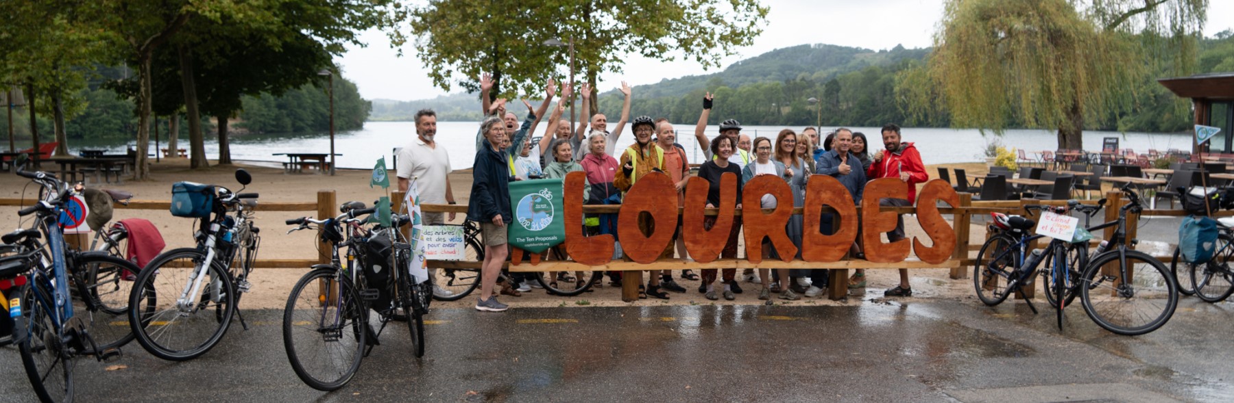Le COP Bike Ride 2026 a fait étape à Lourdes