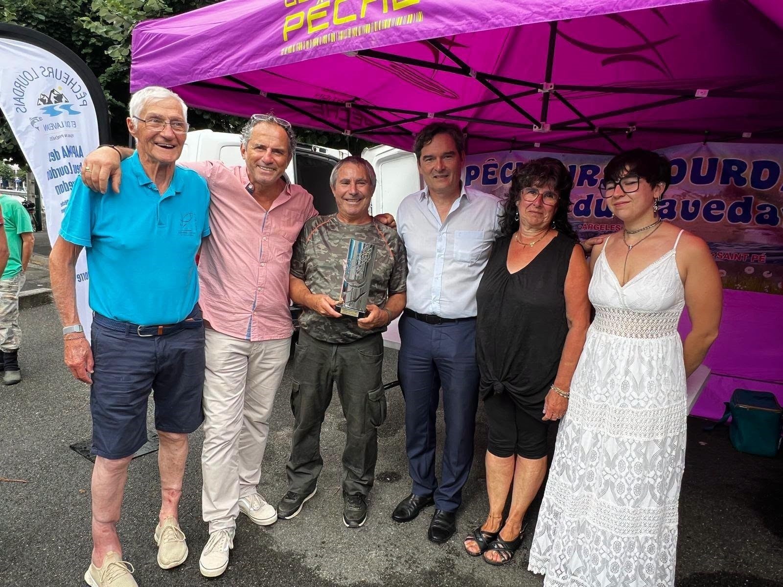 Lourdes : l’AAPPMA a organisé la traditionnelle partie de pêche de la Saint Pierre sur le Gave