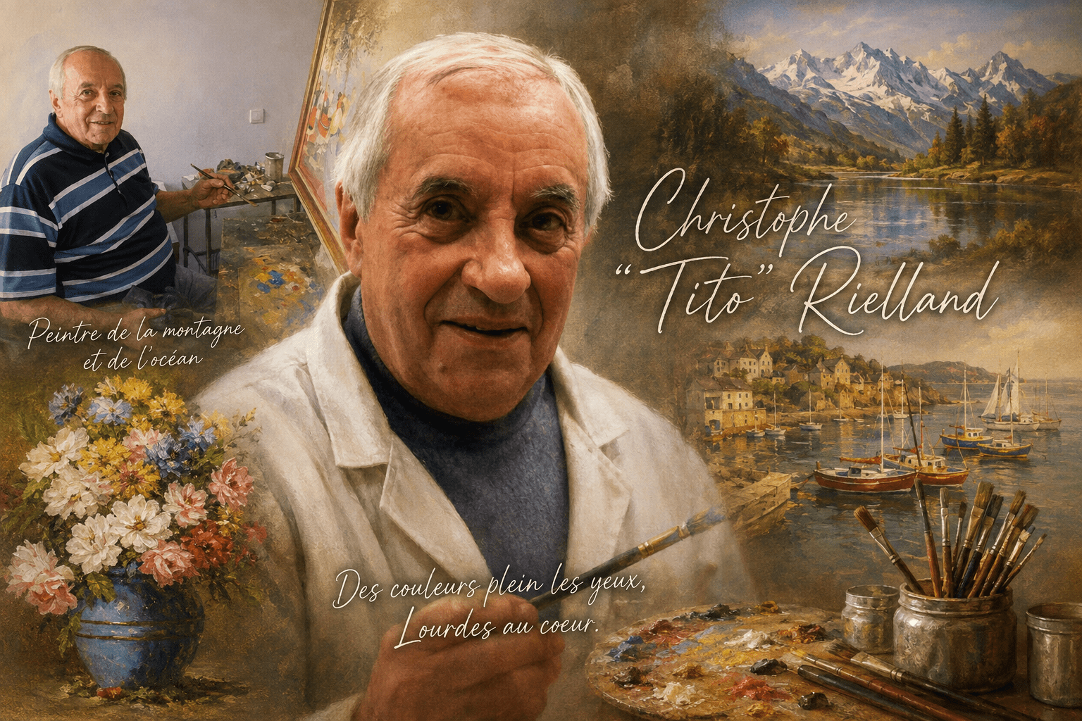 Christophe « Tito » Rielland nous a quittés, Lourdes se souvient de l’artiste et de l’homme