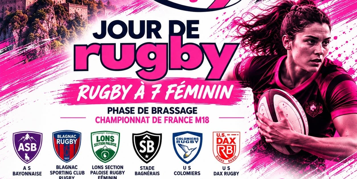 2ème édition de l&rsquo;Endocup Lourdes – Matchs de rugby à 7 féminin contre l’endométriose, le 19 septembre