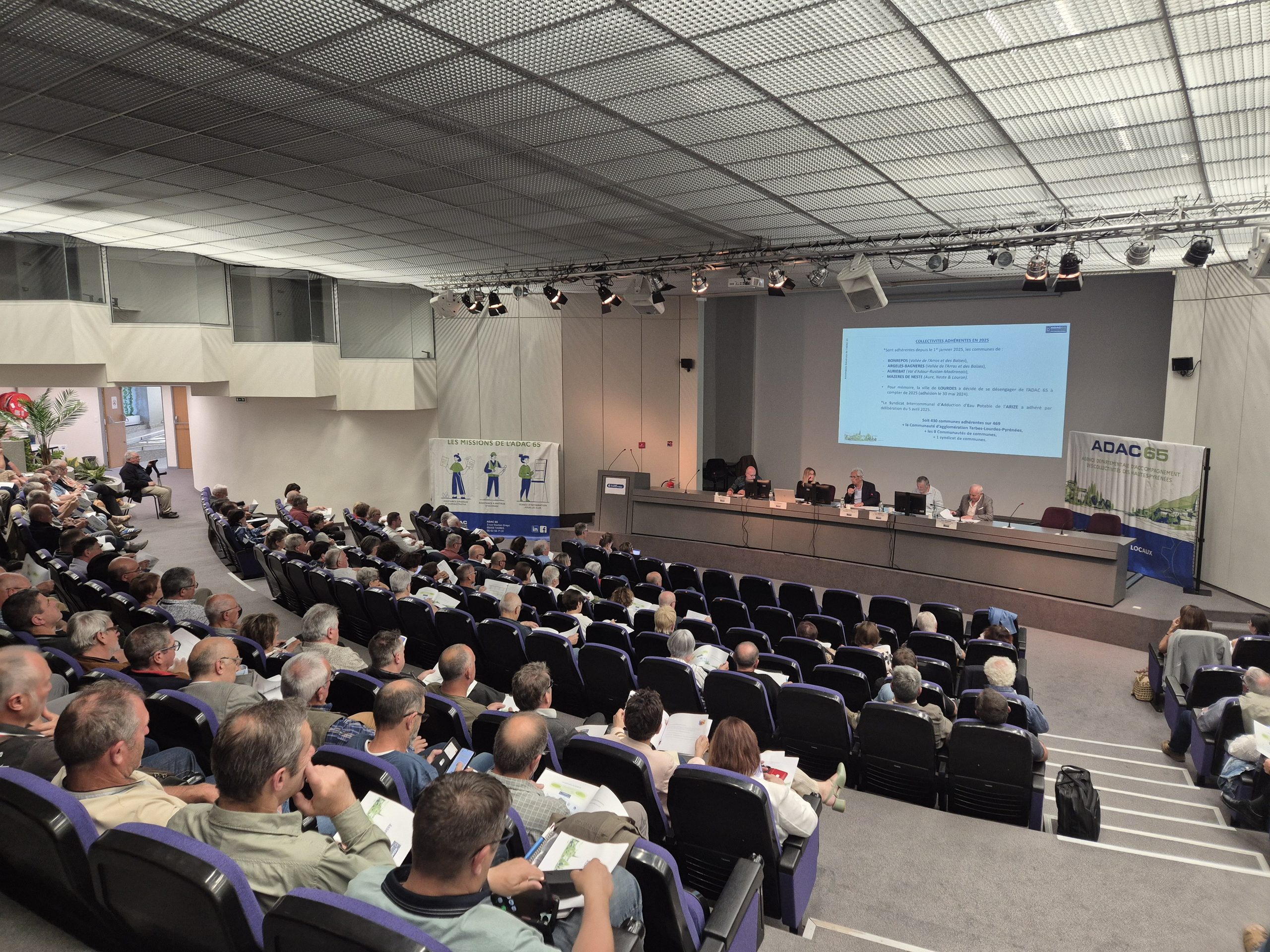 Tarbes : 14ème Assemblée générale de l’Agence Départementale d’Accompagnement des Collectivités (ADAC 65) 