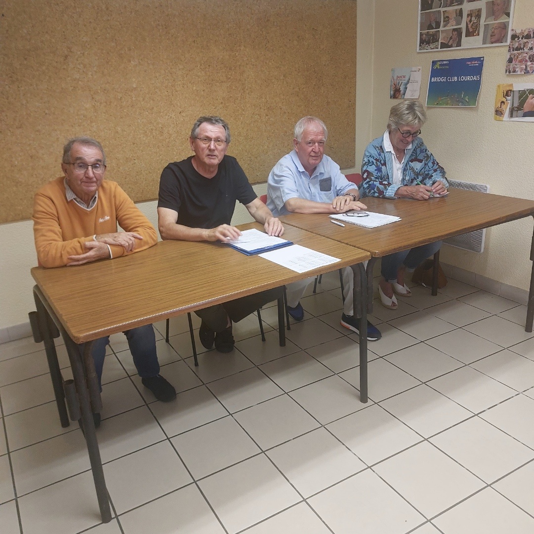 Assemblée générale du Bridge Club Lourdais